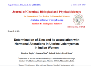2012-13_Soumya Zn_JCBPS_2012