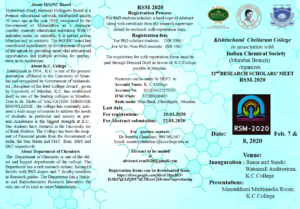 32nd RESEARCH SCHOLARS’ MEET