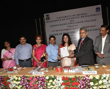 KC honoured being host college for Avishkar for final round.